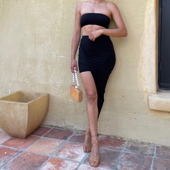 Local European - Brisa Skirt Set in Black - Size Small - Picture 6 of 6